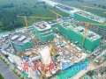 济南起步区综合医疗中心正全面推进主体结构建设