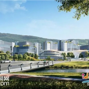 大鹏新区首个“工业上楼”试点项目高品质建设中，企业服务中心正式开放招商