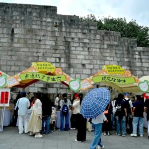 文昌阁外中医市集升温 青春身影解锁传统养生新打开方式