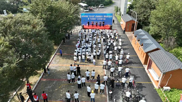 南乐县成功举办“行走大运河”全民健身健步行活动