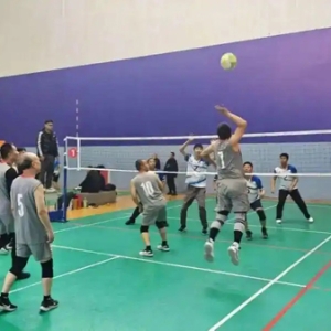 以赛促健显风采，兰陵教体系统气排球赛引领健身新风尚