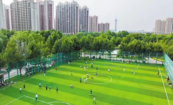 体育公园“上新”，健身休闲舒心