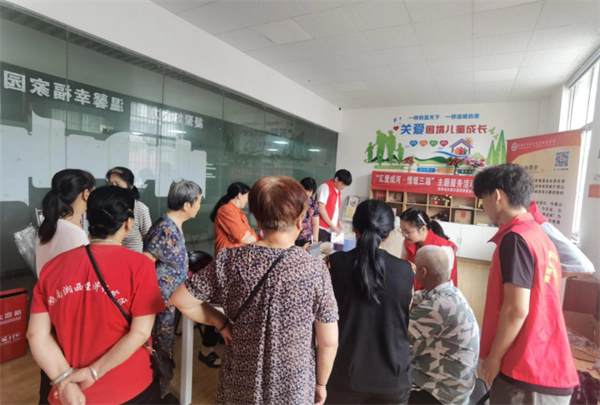 长沙县：“惠民体检健康同行”公益活动走进社区