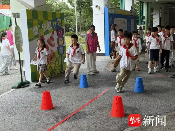开学首日遇“全民健康日” 常州“健康小达人”游园会开启沉浸式“第一课”