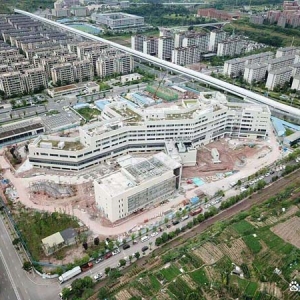 预计9月底完工 两江新区一三甲医院建设进度达90%