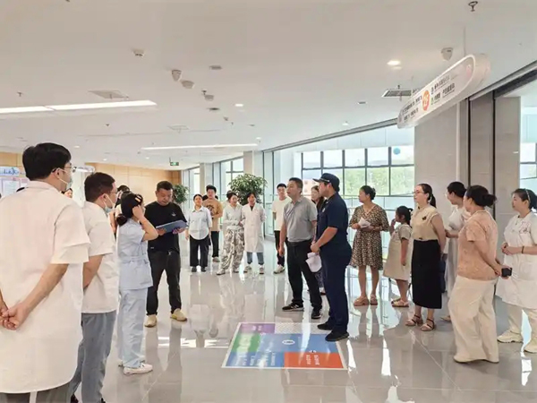 消防“必修课”走进妇幼保健院 筑牢母婴安全“防火墙”